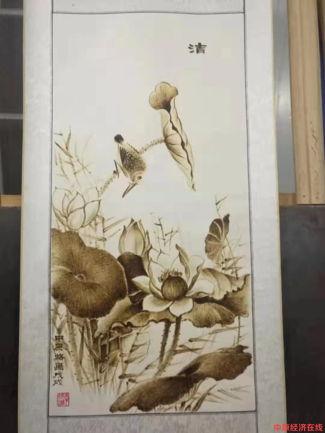 中国著名烙画艺术家李德国简介及其作品展示