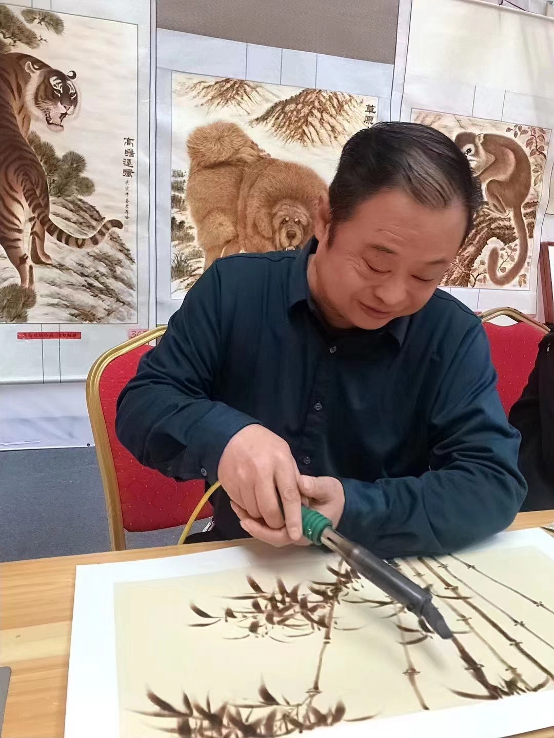 中国烙虎第一人詹东升简介及其部分代表作品